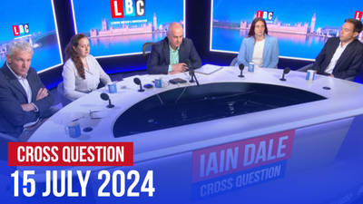 Cross Question with Iain Dale 15/07 | Watch Again image