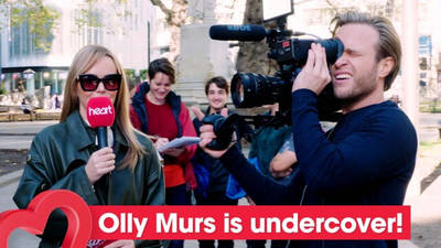 Olly Murs goes undercover to prank Heart listeners image