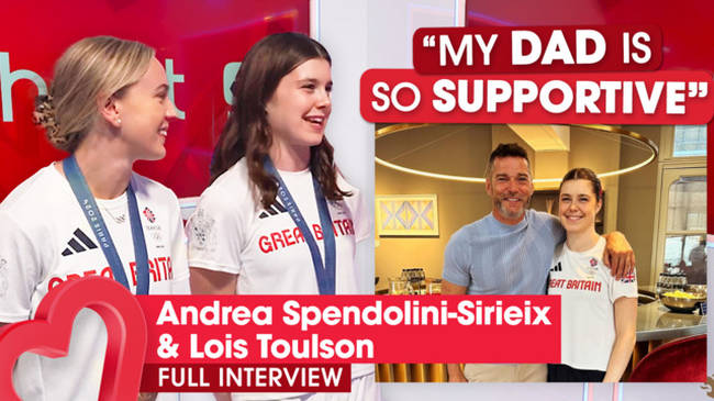 Olympians Andrea Spendolini-Sirieix & Lois Toulson on how much the support means to them | AD