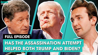 Has the assassination attempt helped both Trump and Biden? image