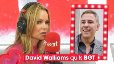 Amanda Holden reacts to the news David Walliams is leaving Britain's Got Talent image