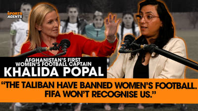 Khalida Popal: "The Taliban have banned women's football. FIFA do not recognise us." image