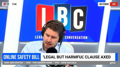 Ben Kentish says he is 'worried' the government's new online harm law won't abolish the problem. image