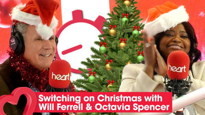 Will Ferrell and Octavia Spencer turn on Christmas with Heart Breakfast image