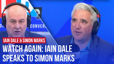 Watch Again: Iain Dale speaks to LBC's Simon Marks 11/04 image