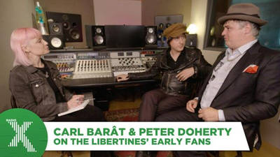 Pete Doherty posed as a fan on a Libertines fansite image
