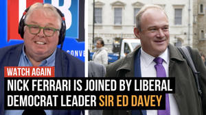 Watch Again: Nick Ferrari is joined by Sir Ed Davey | 25/09/23 image
