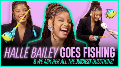 Halle Bailey spills on those Harry Styles Prince Eric rumours and if Beyoncé has seen 'The Little Mermaid'! | Capital  image
