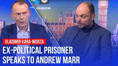 'One of the bravest men I've ever met': Andrew Marr speaks to released Russian prisoner Vladimir Kara-Murza image