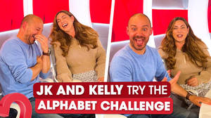 Can JK and Kelly have a conversation with all 24 letters of the alphabet? image