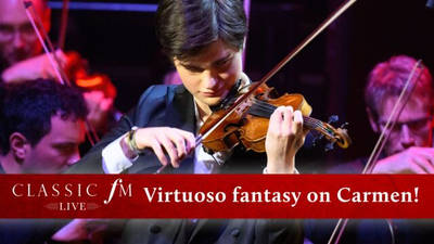 Fiery fantasy on Bizet’s Carmen, from young violin virtuoso Luka Faulisi image