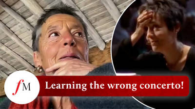 ‘It was very scary’ – what went through Maria João Pires' mind in THAT viral wrong concerto image