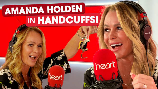 Amanda Holden knows her way around a pair of handcuffs... 😉