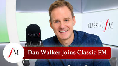 Introducing Dan Walker, the new host of Classic FM Breakfast! image