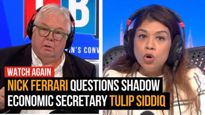 Shadow Economic Secretary Tulip Siddiq joins Nick Ferrari image
