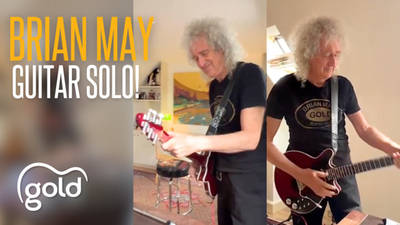 Brian May plays us a guitar solo! 🎸 image