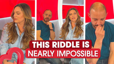 Can JK and Kelly Brook solve this impossible riddle?  image