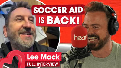 Lee Mack talks all things Soccer Aid!  image