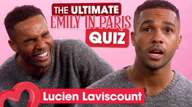 Lucien Laviscount takes on the Ultimate Emily in Paris Quiz