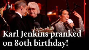 Orchestra expertly pranks Sir Karl Jenkins with surprise ‘Happy Birthday’ at Royal Albert Hall image