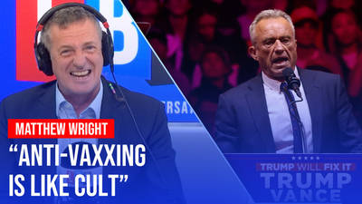 Matthew Wright and journalist discuss RFK Jr and 'anti-vaxxers' image