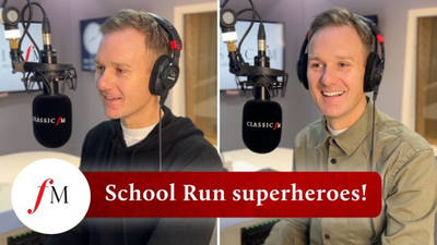 Get your miniature superheroes a shout-out on the School Run – with Dan Walker image