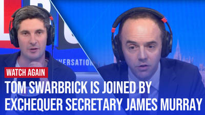 Watch Again: Tom Swarbrick is joined by Exchequer Secretary to the Treasury James Murray | 16/07/24 image