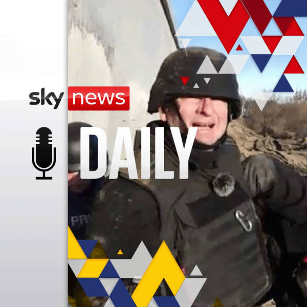 Ukraine war: The Sky News team who came under fire