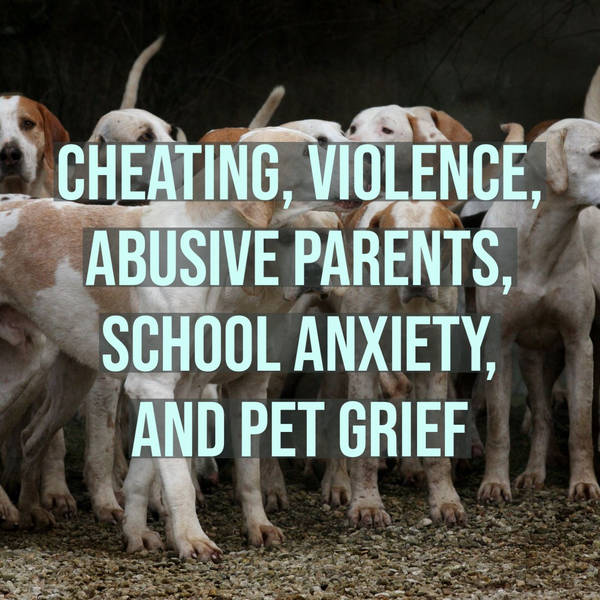 Cheating, Violence, Abusive Parents, School Anxiety, and Pet Grief