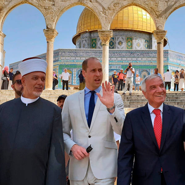 Up close with Prince William's Middle East tour