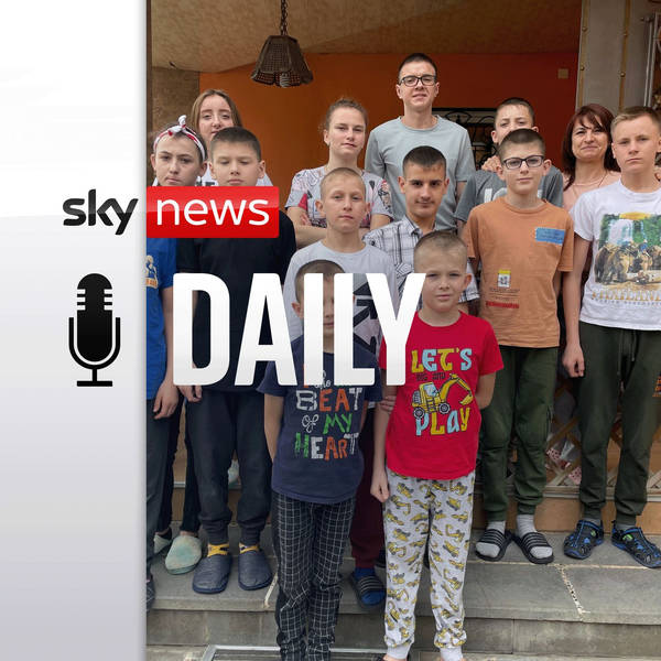 The Ukrainian children rescued from Russia
