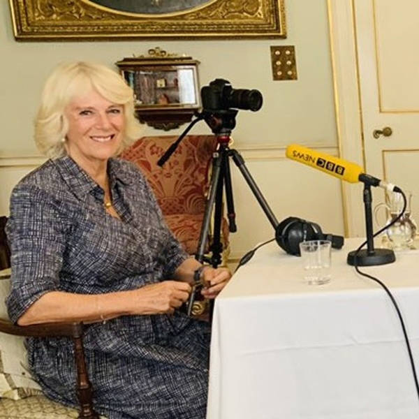 Camilla on the wireless and Ghislaine on the throne