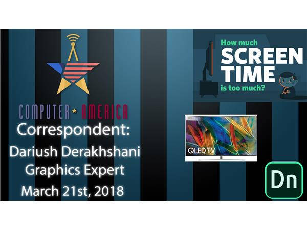 Dariush Derakhshani, Graphics Expert, Talks Adobe Dimension, Screen Time
