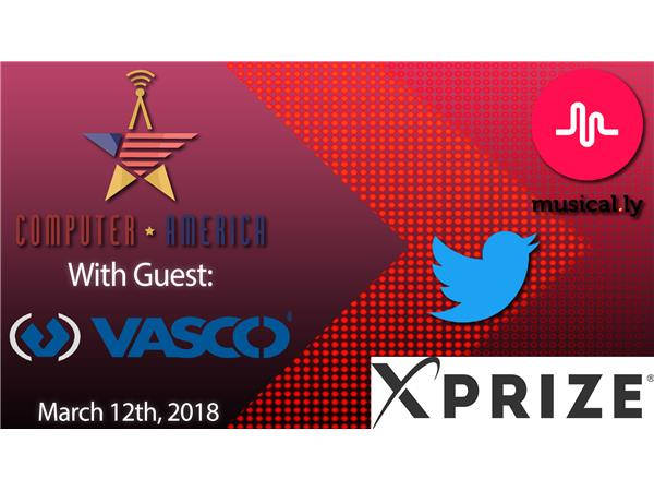 VASCO Interview, X Prize Contest, PGA AR, Twitter Purge
