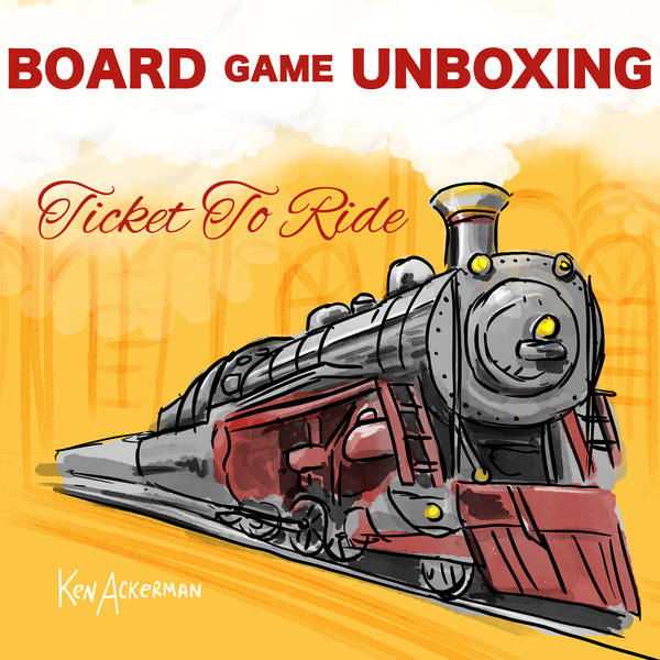 859 - Sleepy Ticket to Ride | Bored Game Unboxing