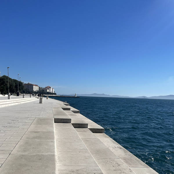 Sea organ in Zadar, Croatia on 17th March 2024 – by Marta Medvešek