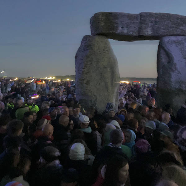 Summer solstice at sunrise, Stonehenge, Salisbury, England on 21st June 2024 – by Yu Leng