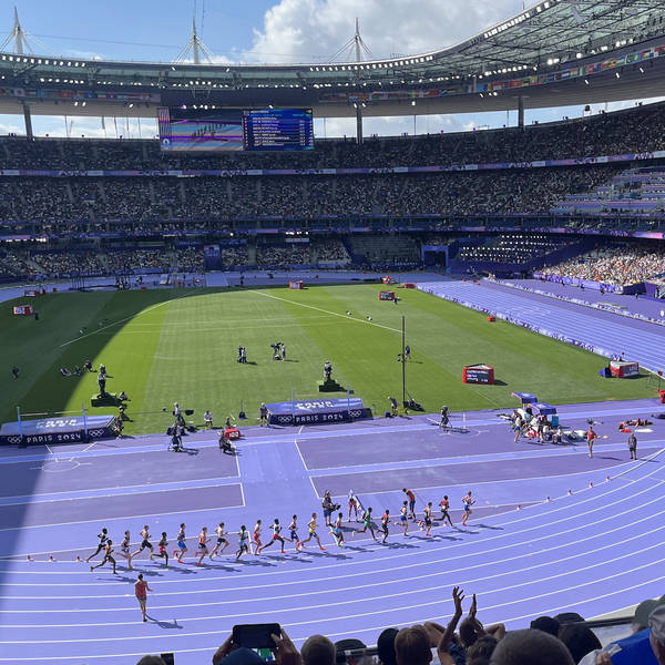 Hurdles and high jump at the Stade de France, Paris Olympics, France on Wednesday 7th August 2024 – by Alan Hall