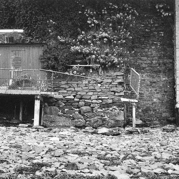 Broken handrail on a fisherman’s hut, Cobh, Ireland in February 2024 – by Damian Drohan