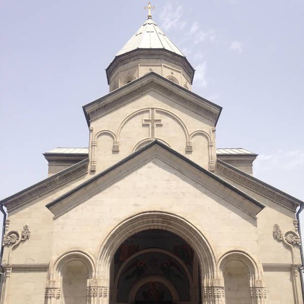 Inside Kashveti Church, Tbilisi, Georgia in June 2015 – by Amy Ryles