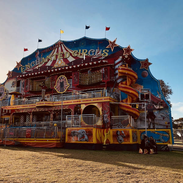 Enchanted Circus at the Rye Summer Carnival, Rye foreshore, Victoria, Australia on 17th January 2021 at 7:29pm – by Jaye Kranz
