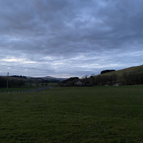 In the gloaming, Eskdalemuir, Scotland on 19th April 2022 – by Geoff McQueen