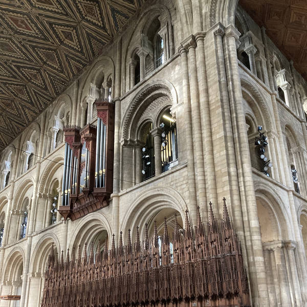 Tuning the organ, Peterborough Cathedral, UK on 24th October 2022 – by Paul Ridout