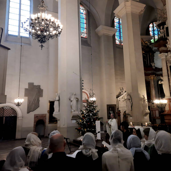 Orthodox Christmas service, Catholic Church of St. Johns, Vilnius, Lithuania on 7th January 2023 – by Vaida Pilibaitytė