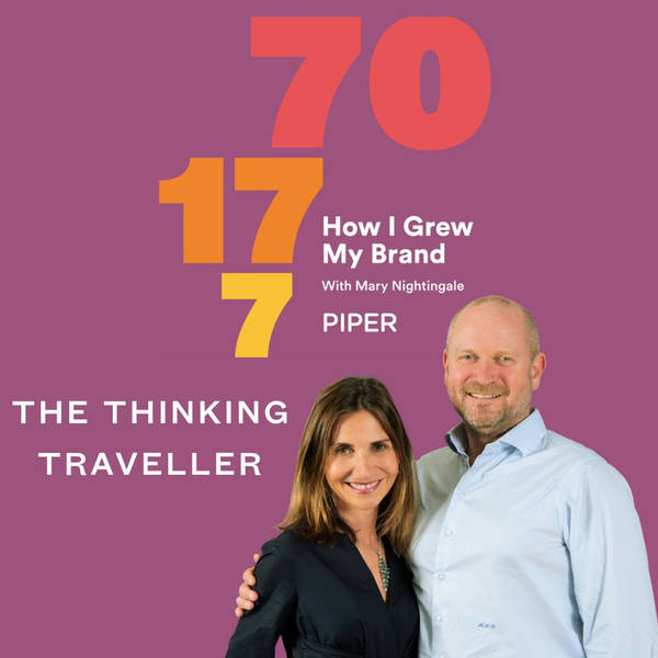 Rossella and Huw Beaugié, founders of The Thinking Traveller