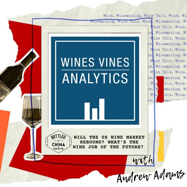 Will the US Wine Market Rebound? What’s the Wine Job of the Future?  With Andrew Adams of Wine Vines Analytics