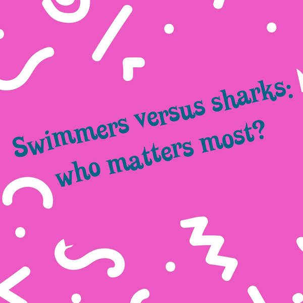 Swimmers vs sharks — who matters most?