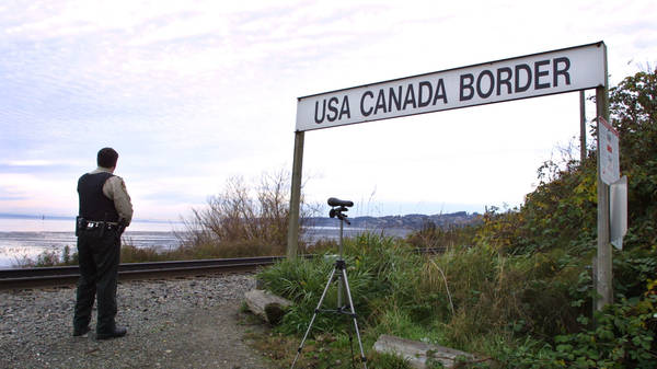 The Line Americans And Canadians Can't Cross