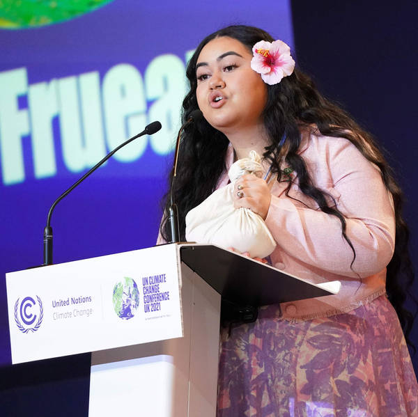 Young Activists At U.N. Climate Summit: 'We Are Not Drowning. We Are Fighting'