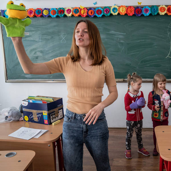 Ukrainian Teacher Plans For A Future In Romania